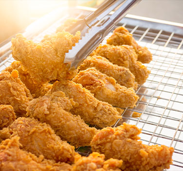 Order tempting fried chicken from D Town Diner